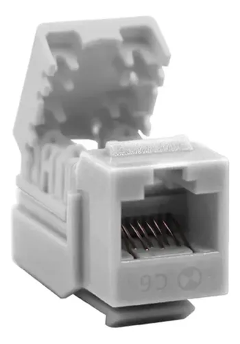 JACK RJ45 CAT 6 MODULAR BLANCO SATRA 0102010001