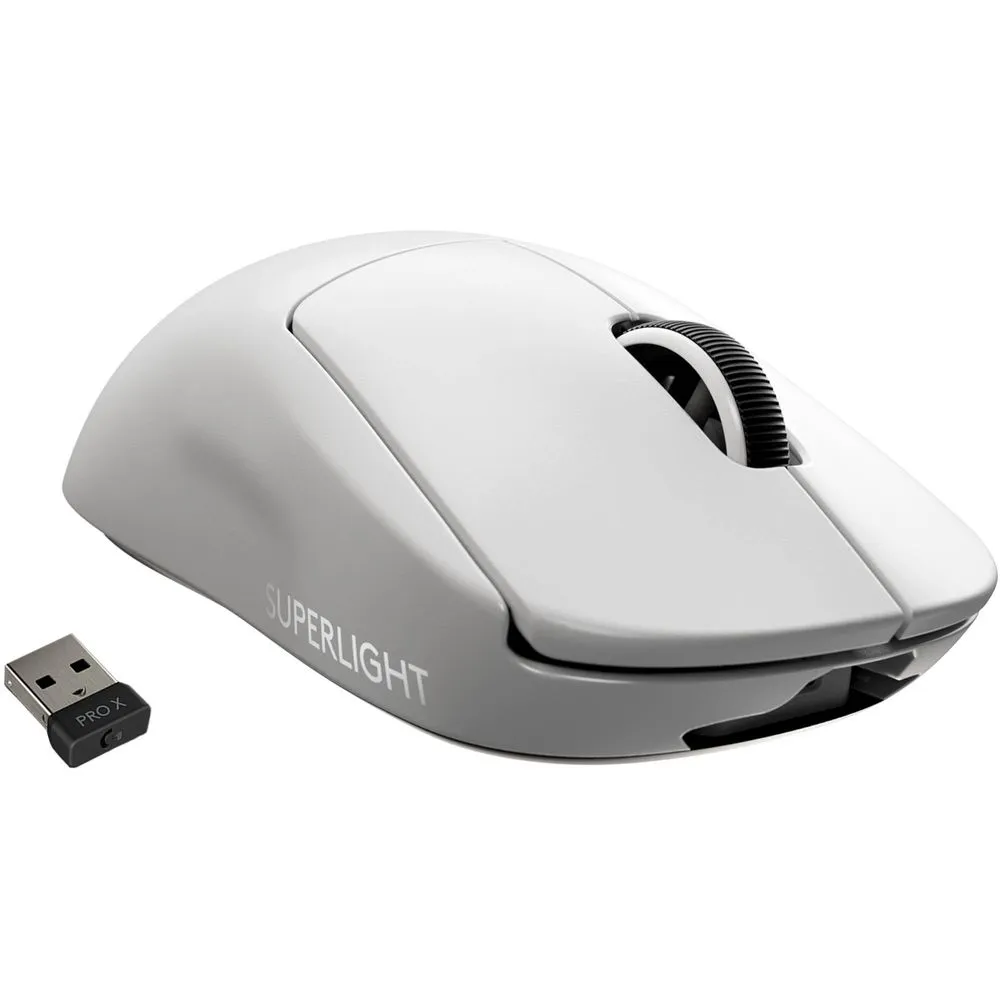 Mouse Logitech G PRO X SUPERLIGHT Wireless Gaming Blanco