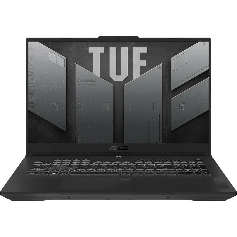 Laptop Asus Tuf Gaming A17 FA707NUR-HX035 17.3" FHD 144hz, Ryzen 7 7435HS hasta 4.5GHz, Ram 16GB DDR5, Disco SSD 512GB, Nvidia RTX 4050 6GB, FreeDos.