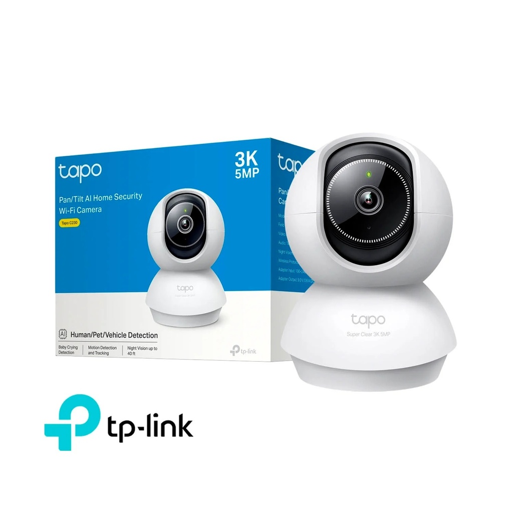 Camara de Seguridad WIFI TP-LINK Tapo C230 5MP 3K 360° PT