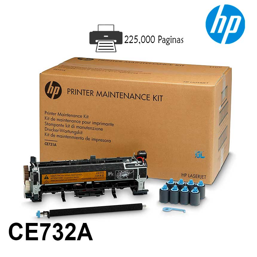 Kit de mantenimiento para HP LaserJet CE732A de 220 V