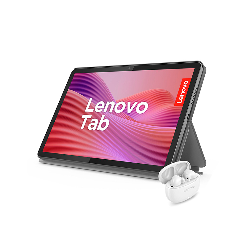 Tablet Lenovo TB311FU, 10.1" WUXGA (1920x1200)IPS/Touch, Android 14 o superior, Wi-Fi 5 + Bluetooth 5.3, MediaTek Helio G85, RAM 4GB LPDDR4x, Almacenamiento 128GB.