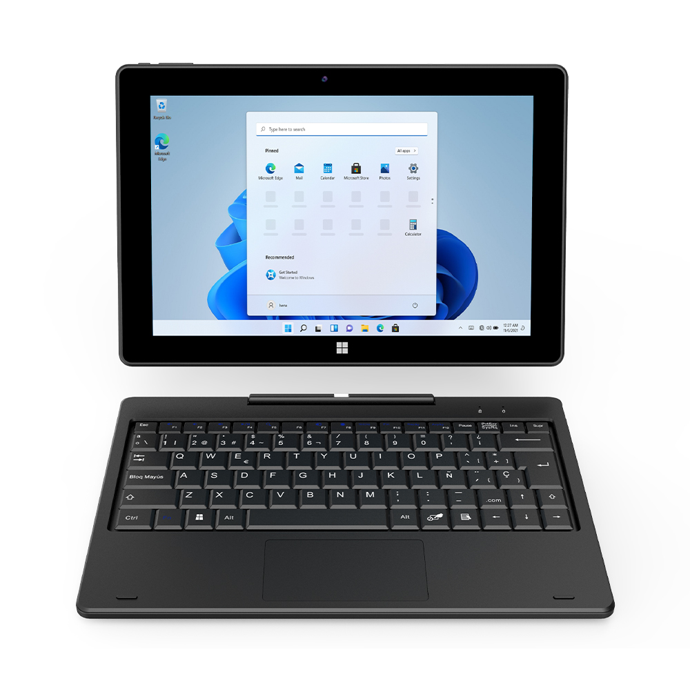Laptop 2 en 1 Advance CN4058 10.1" Pantalla Táctil, Intel Celeron N4020 1.10 GHz, Ram 8GB DDR4, Disco SSD 128GB, Win11Home.