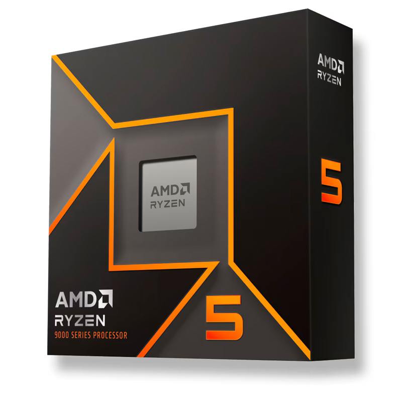 Procesador AMD Ryzen 5 9600X 3.90/5.40 GHz, 32MB L3 Cache, 6-Cores, 4nm, TDP: 65W
