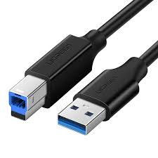 Cable de datos USB 3.0 AM to BM Print Cable 2m (Black) Ugreen