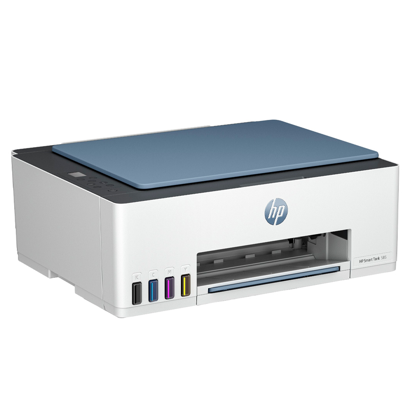 Impresora Multifuncional de tinta HP Smart Tank 585, Impresión/Escaneo/Copia/Wi-Fi/Bluetooth LE/USB