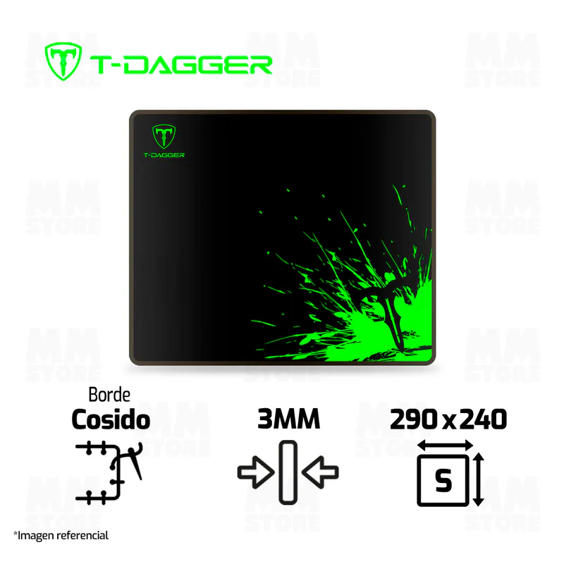 Mouse Pad Gaming T-Dagger LAVA S T-TMP100