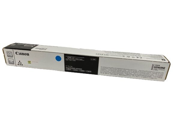 Toner Original Canon GPR-61 Cian