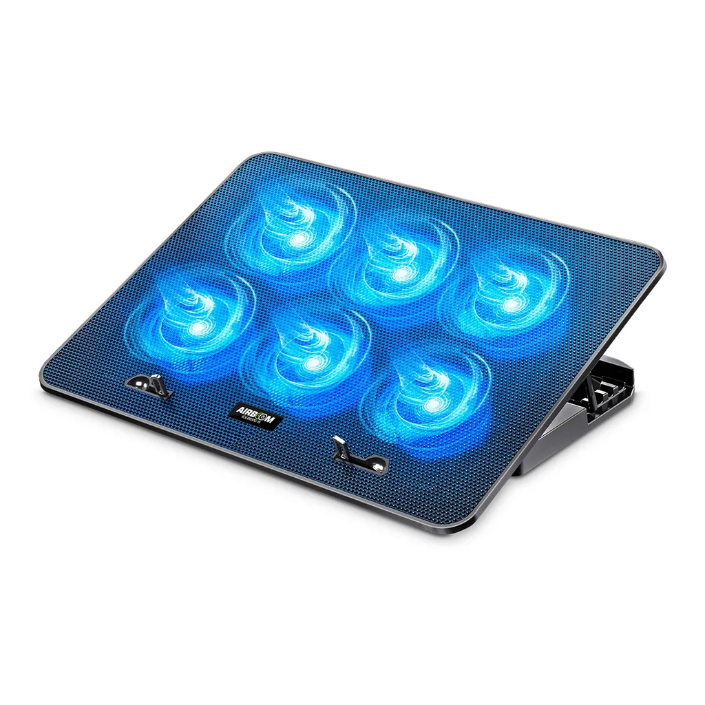 Cooler Airboom Iceberg 6 AB013 con 6 Ventiladores y Led Azul