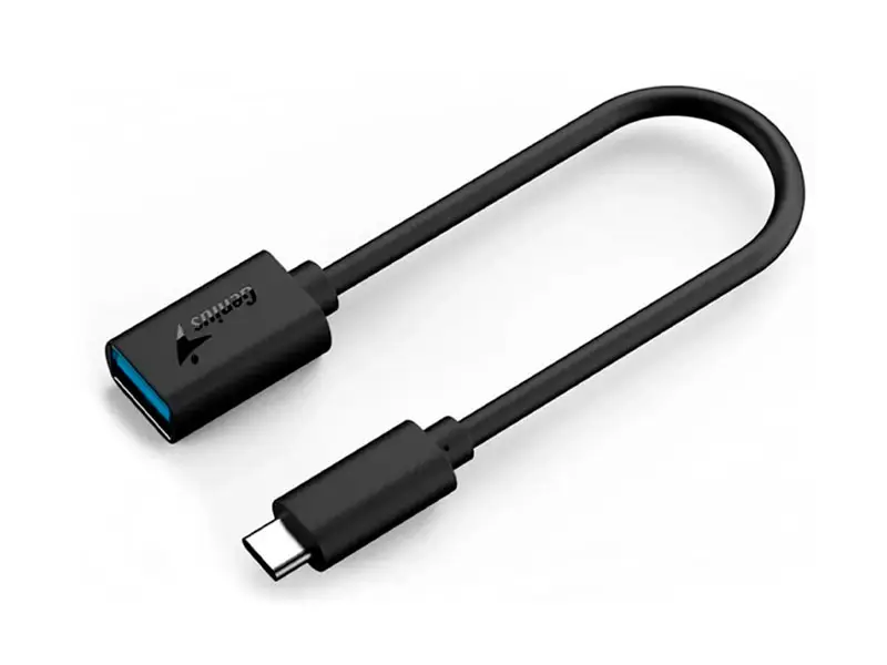 Adaptador OTG Genius ACC-C2AC de USB-C a USB-A 21cm, Bk.