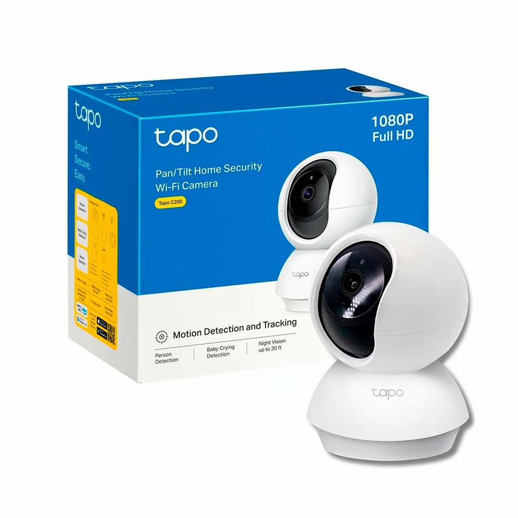 Camara de Seguridad Tp-Link, Wifi, Tapo C202, FHD