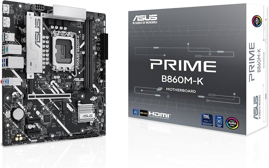 Motherboard ASUS PRIME B860M-K, Chipset Intel B860, LGA 1851, HDMI, DP, mATX