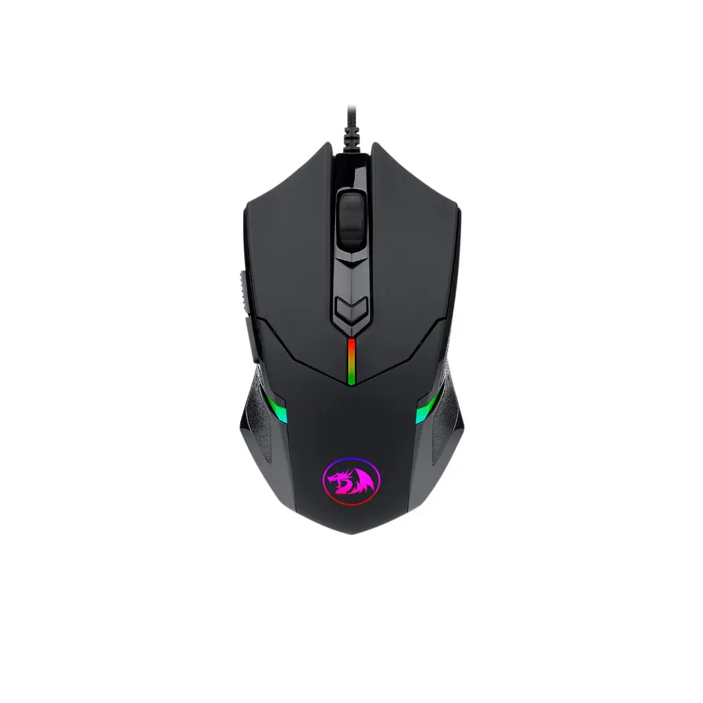 Mouse Gamer Redragon Centrophorus M601-RGB Black