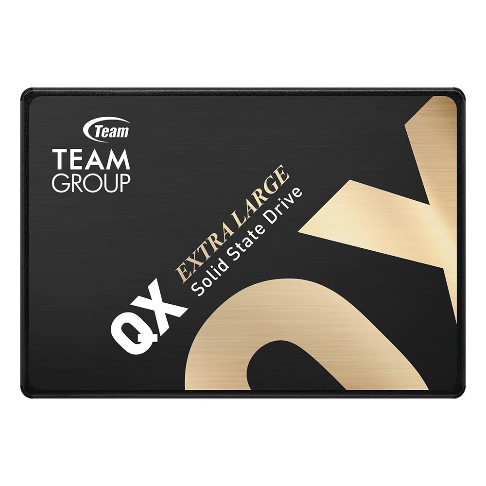 Disco Solido Teamgroup QX, 1TB, QLC 3D, SATA 6.0 Gb/s, 2.5", SLC, DC +5V