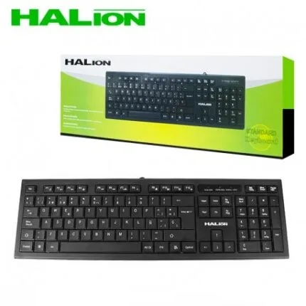 Teclado Standard Halion HA-K390 Usb.