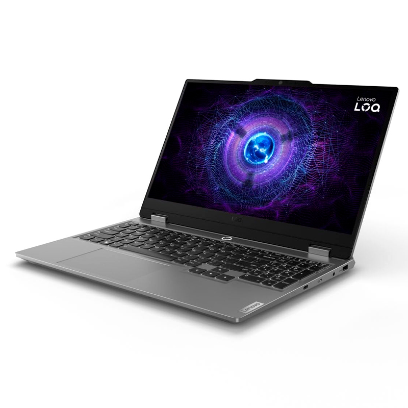 Laptop LENOVO LOQ 15IAX9, 15.6" FHD IPS, Core i5-12450HX 4.4GHz, Ram 16GB DDR5, Disco SSD 512GB, NVIDIA GeForce RTX 3050 6GB, FreeDos.
