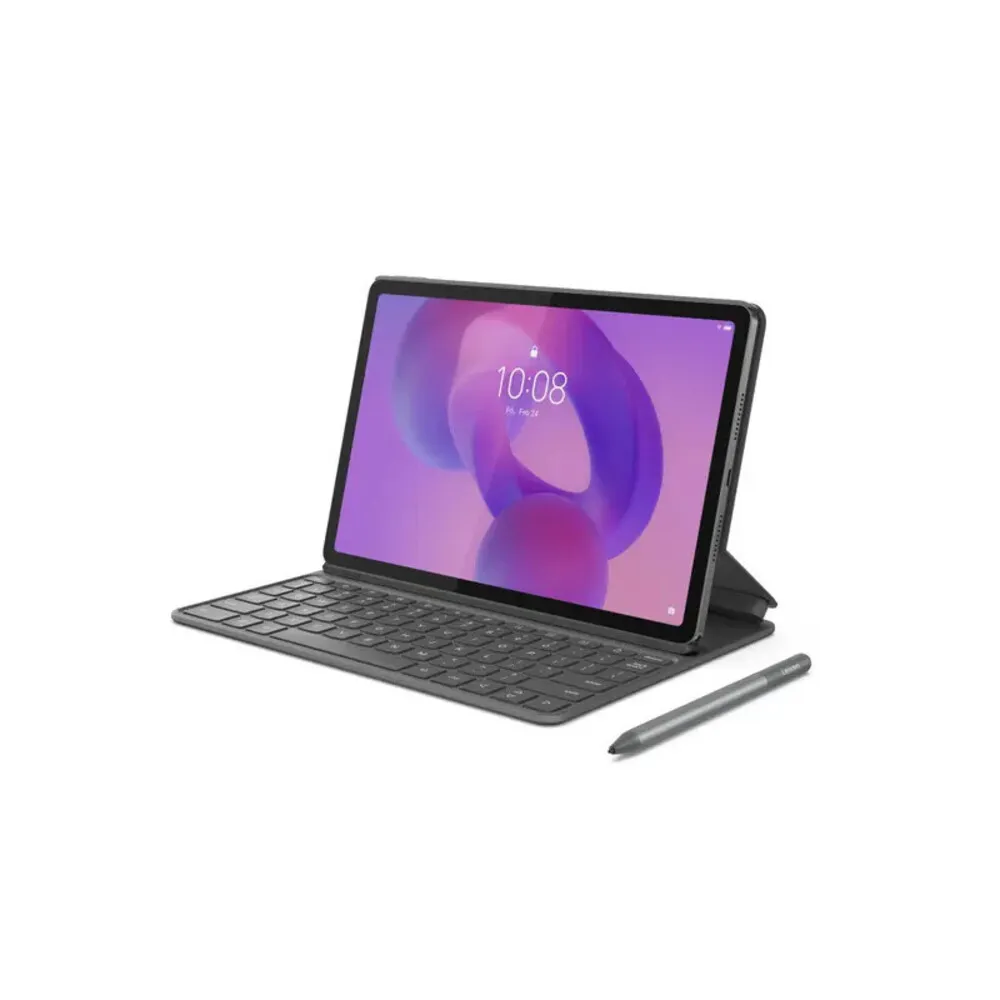 Tablet Lenovo Idea Tab Plus ZAG70837PE 12.1" 2.5K (2560x1600) IPS,  MediaTek Dimensity 6400, 8GB LPDDR4x RAM y 256GB UFS 2.2, Incluye Teclado Lenovo Folio + Lápiz Tab Pen Plus.