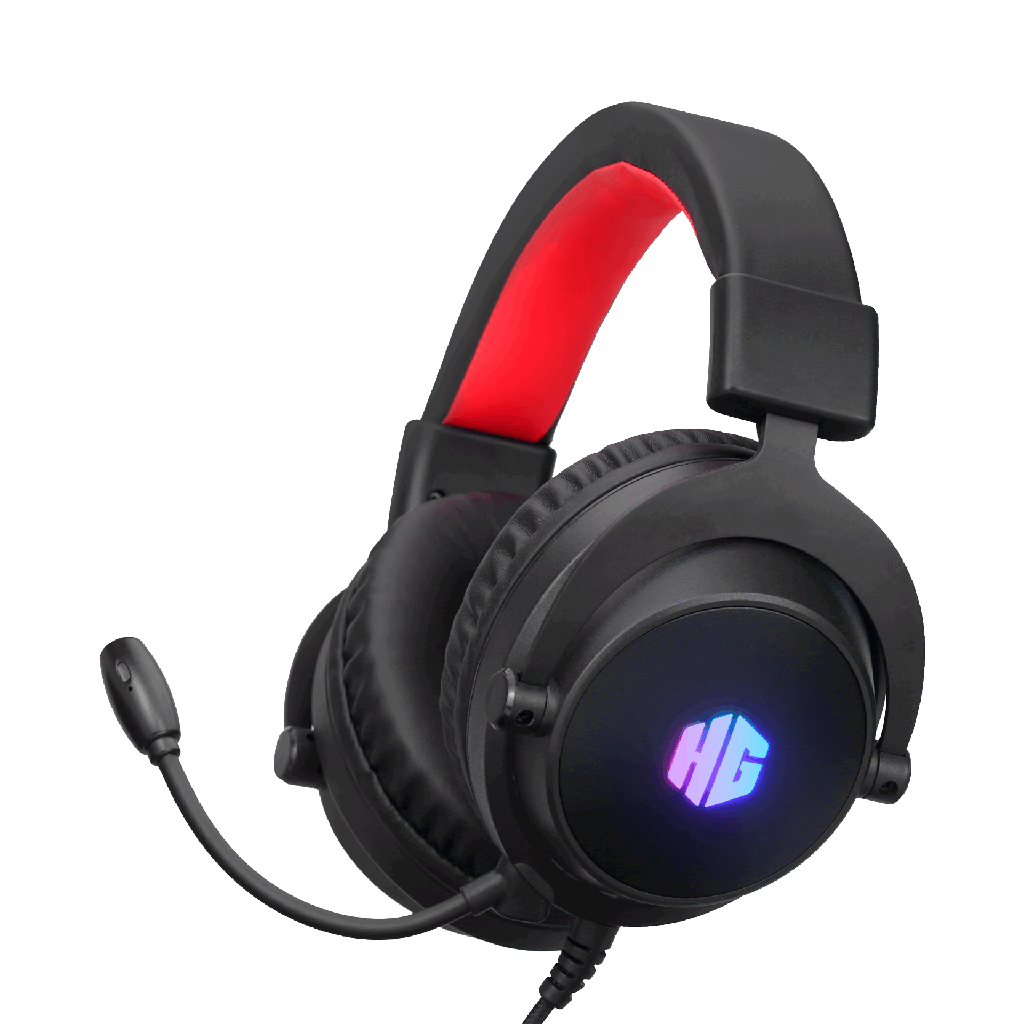 Audifono Gamer Halion Avalon USB2.0 H557, RGB, Negro. 