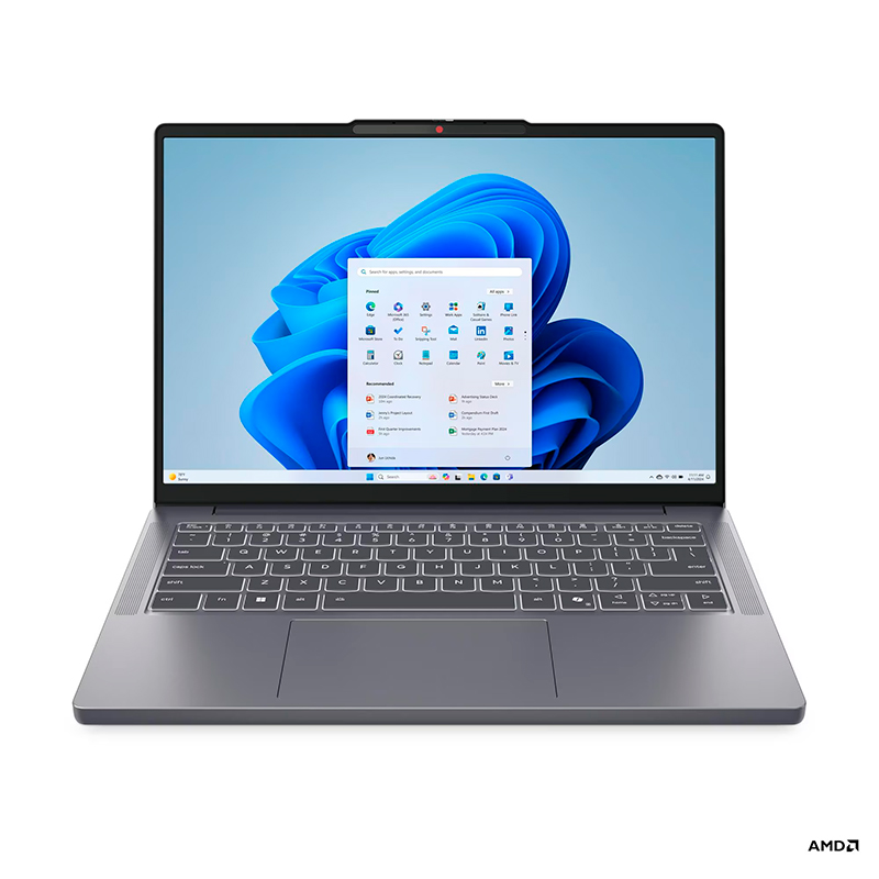 Laptop Lenovo IdeaPad Slim 3, 14" WUXGA OLED, Ryzen 7 7735HS 3.2/4.75GHz, Ram 16GB DDR5, Disco Solido 512GB, FreeDos.