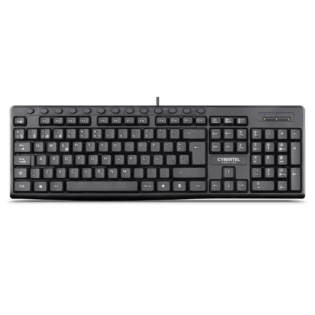 Teclado Multimedia Cybertel HAMILTON CYB K219 USB