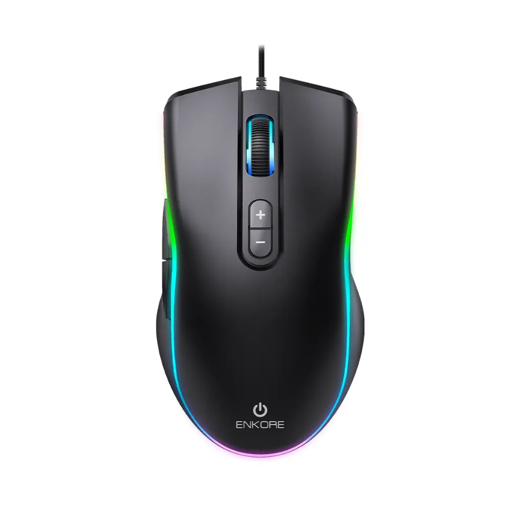Mouse Gamer Led 7b 7200dpi Enkore Kingdom EKM 308