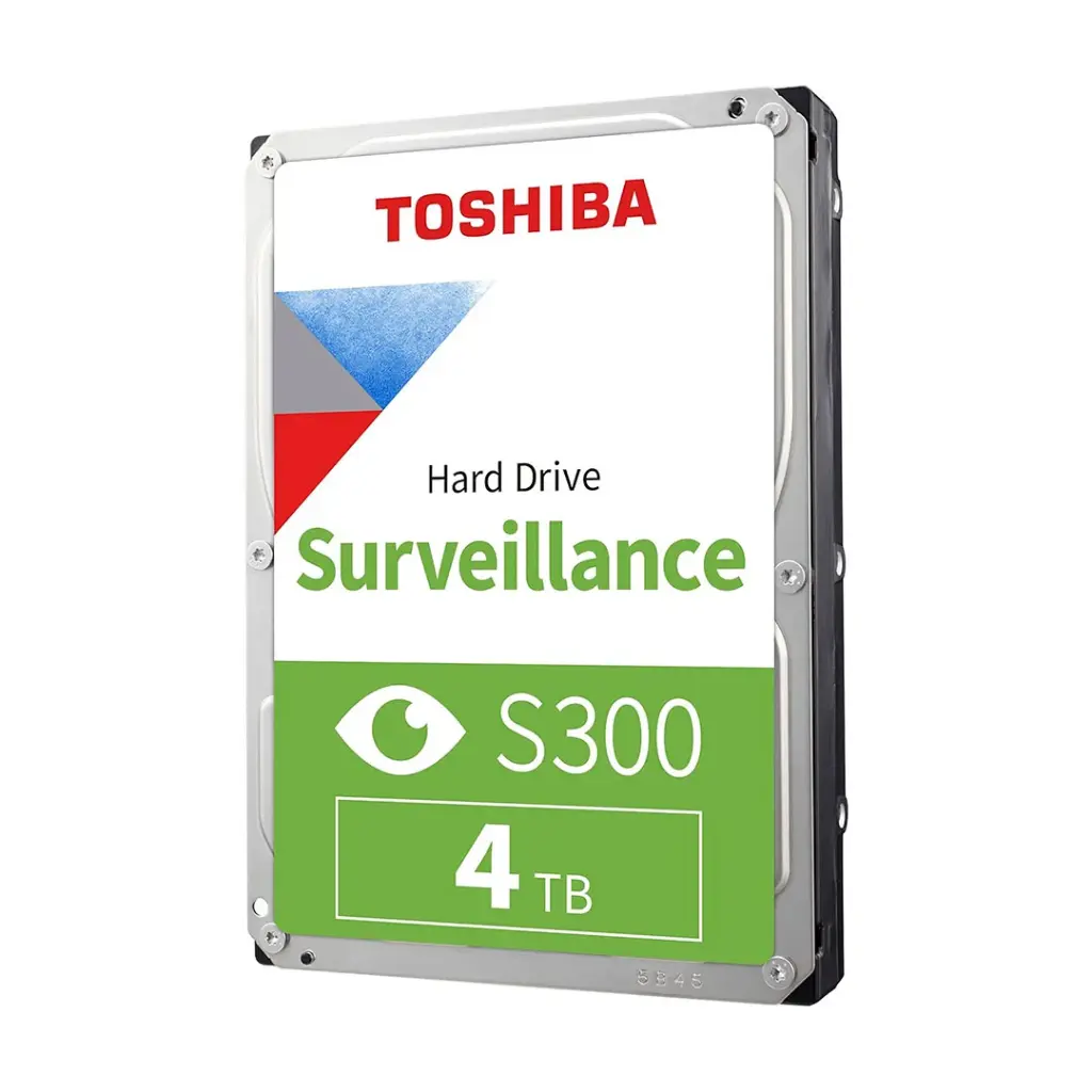 Disco duro Toshiba Surveillance S300, 4TB SATA 6.0Gb/s, 5400rpm, 256MB Cache, 3.5".