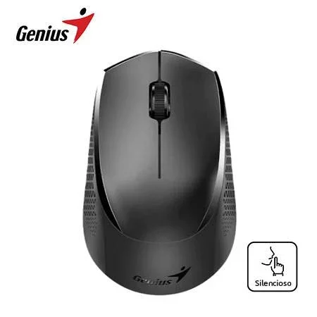 Mouse Inalambrico GENIUS NX-8000S Blueeye Silent Ergonómico Negro 