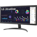 Monitor LG 26" UltraWide (Panel IPS:2560x1080, 1ms MBR, 300cd/m², 1000:1, sRGB >98%), HDR10, HDMIx2.