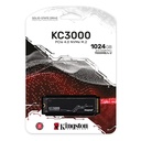 Disco Solido Kingston KC3000, 1024GB, M.2 2280 PCIe Gen 4.0 NVMe.