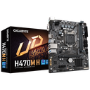 Placa Base Gigabye H470M H, LGA 1200, DDR4, HDMI, DVI, M-ATX.