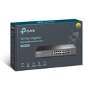 Switch Gigabit Ethernet Tp-Link, TL-SG1016D, 16 Rj-45 GBE (10/100/1000 Mbps).