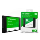 Unidad de estado solido Western Digital Green, WDS100T3G0A, 1TB, SATA 6Gb/s, 2.5", 7mm.