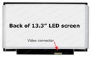 Pantalla LCD mate, LED 13,3" HD, LVDS, 40 Pines, compatible con  LP133WH2 N133BGE-L41 B133XW01 LTN133AT20.