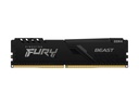 Memoria Ram DIMM Kingston, Hyper Fury BEAST 4GB, DDR4 2666Mhz PC4-21300, KF426C16BB/4.