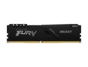 Memoria Ram Kingston, Hyper Fury BEAST 4GB, DDR4 2666Mhz PC4-21300, KF426C16BB/4.