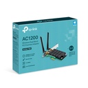 Tarjeta de Red Inalambrica TP-LINK Archer T4E AC1200 Wifi, Doble Banda, PCI Express.