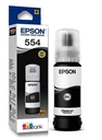 Tinta Epson (554) T554120-AL, Negro 70ml.