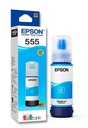 Tinta Epson (555) T555220-AL, Cian 70ml.