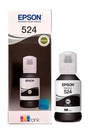 Tinta Epson (524) T524120-AL, Negro, 127ml.