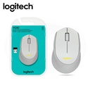 Mouse inalambrico Logitech M280, 1000dpi, Gris.