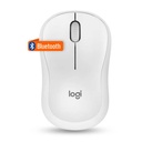 Mouse Inalambrico Logitech M240 Silent Bluetooth, Color Blanco.