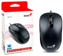 Mouse Genius DX-110, 1000 dpi, Negro.