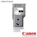 TINTA BK BLACK, PARA IMPRESORA PLOTTER CANON  PFI-320 EETT - CANON (PFI-320K)