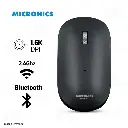 Mouse Inalambrico Micronics Ludico M722-3M, BT+Wifi, Recargable.