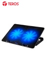 Cooler Externo Teros TE-7020N, hasta 15.6", 2 fan de 12cm