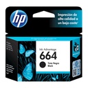 Cartucho de Tinta HP (664) F6V29AL Negro.