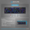 Teclado Mecanico RGB USB Enkore Royale ENK1003 Negro