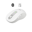 Mouse Inalambrico Logitech Signature M650 Silent L Bluetooth WHITE