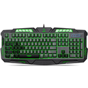 Teclado Micronics Lumiere MIC-K701 Gamer LED 7 Colores Conexión USB