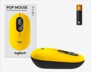 Mouse Logitech Pop Bluetooth Negro Amarillo